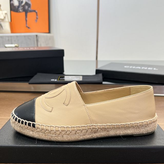 CC lambskin espadrilles CH0295