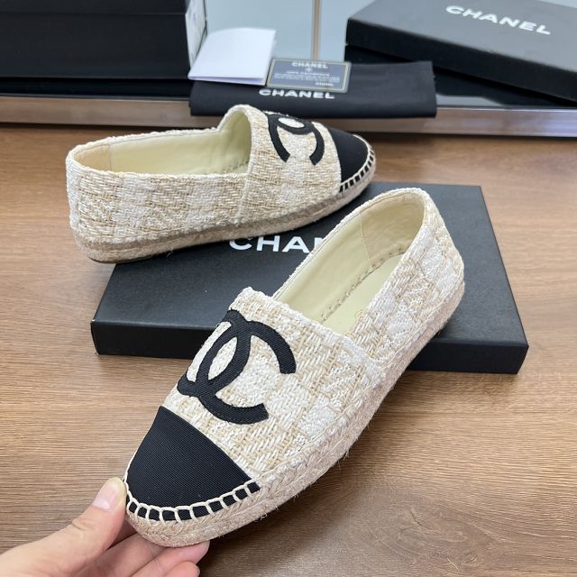 CC tweed espadrilles CH0296