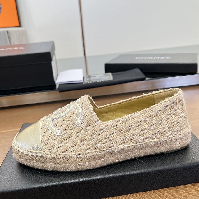 CC tweed espadrilles CH0296