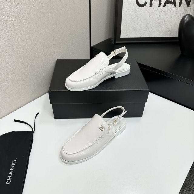 CC original calfskin slingbacks CH00195