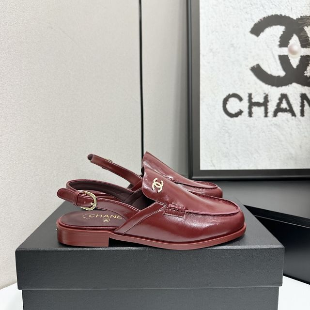 CC original calfskin slingbacks CH00195