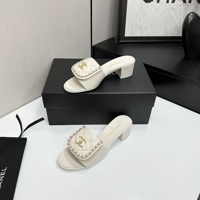 CC original lambskin 55mm sandals CH00198