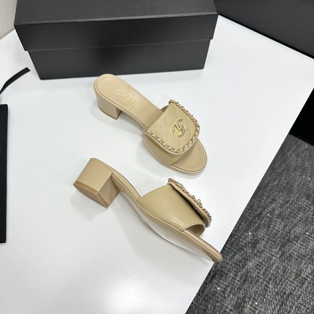 CC original lambskin 55mm sandals CH00198