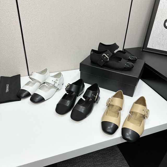 CC original lambskin mary janes CH00185