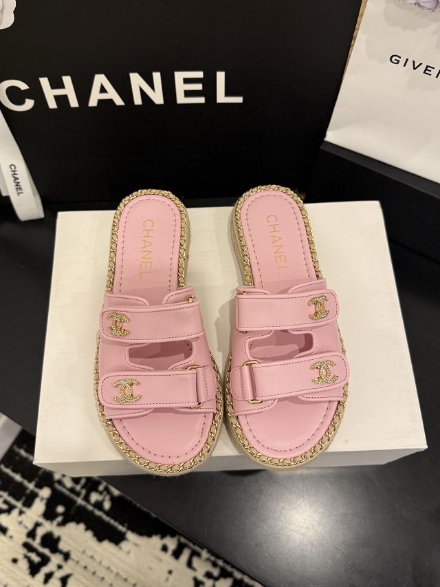 CC original lambskin mules CH00194