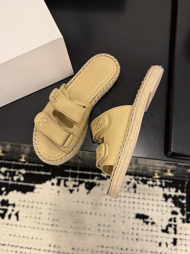 CC original lambskin mules CH00194