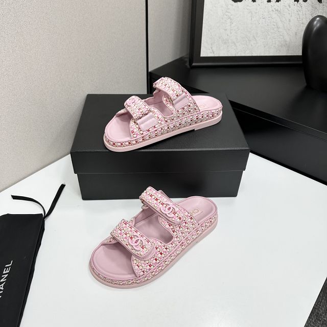 CC original tweed mules CH00191