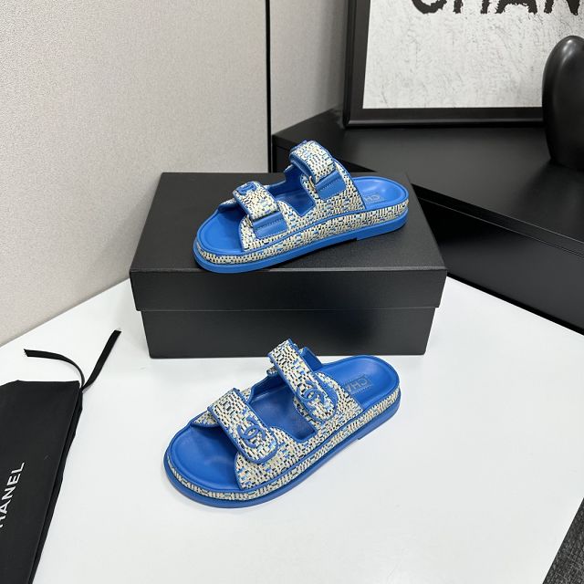 CC original tweed mules CH00191