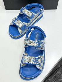 CC original tweed sandals CH00192