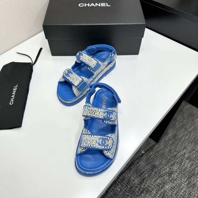 CC original tweed sandals CH00192