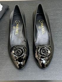 CC original lambskin 40mm pumps CH00212