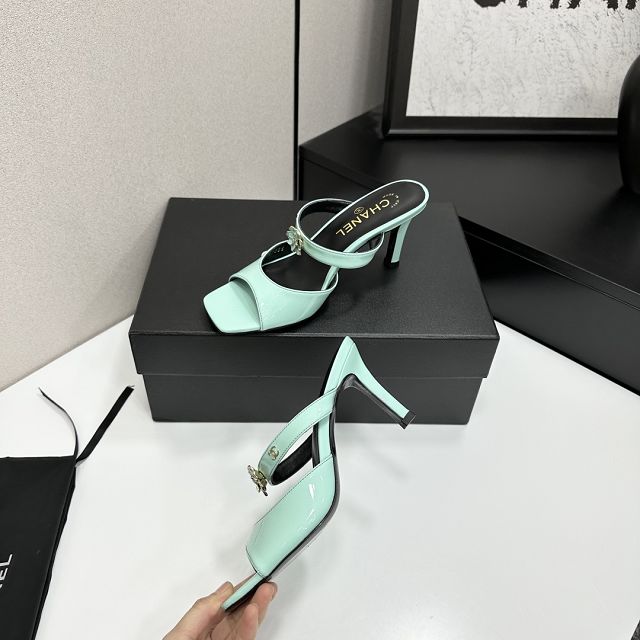 CC original lambskin 65mm heels CH00202