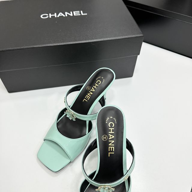 CC original lambskin 65mm heels CH00202