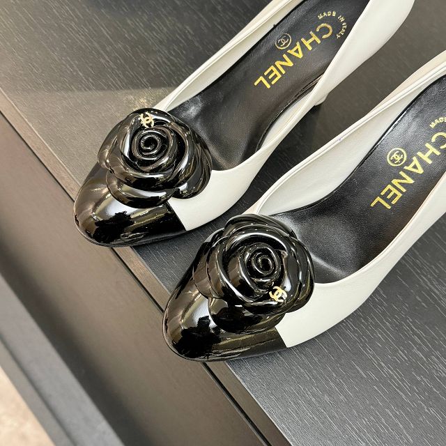 CC original lambskin 90mm pumps CH00211