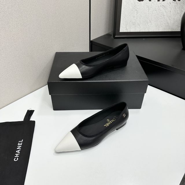 CC original lambskin ballet flats CH00205