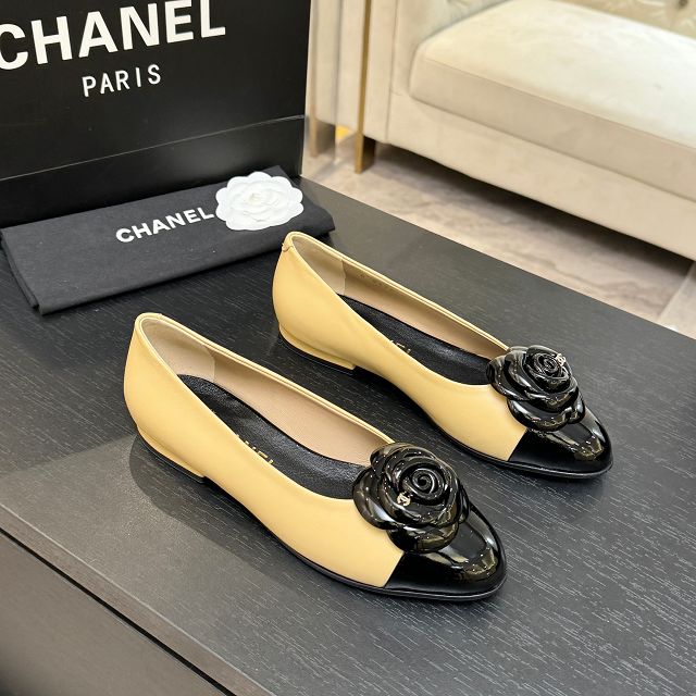 CC original lambskin ballet flats CH00213