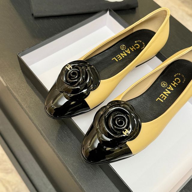 CC original lambskin ballet flats CH00213