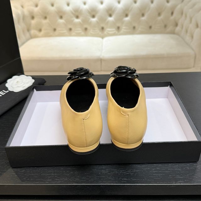 CC original lambskin ballet flats CH00213