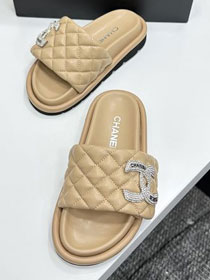 CC original lambskin mules CH00210