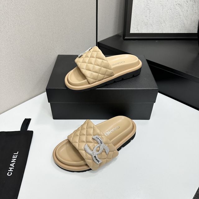 CC original lambskin mules CH00210