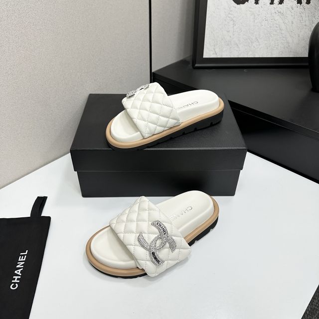 CC original lambskin mules CH00210