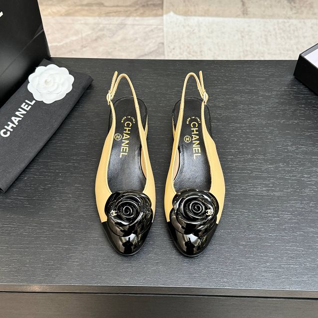 CC original lambskin slingbacks CH00214