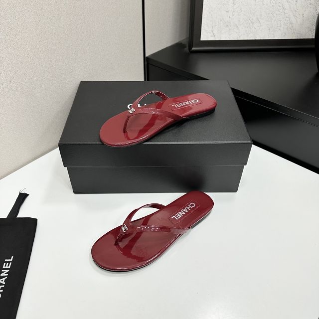 CC original patent calfskin thongs CH00216