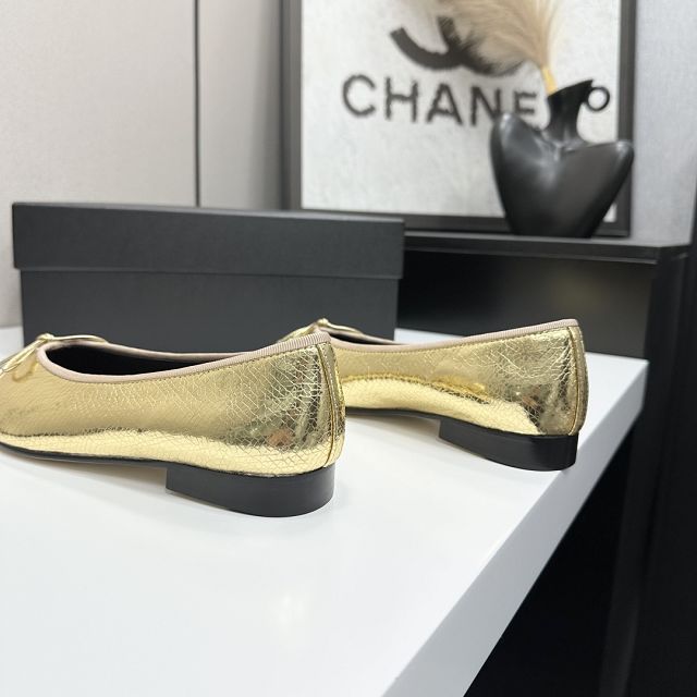 CC original calfskin ballet flats CH00234
