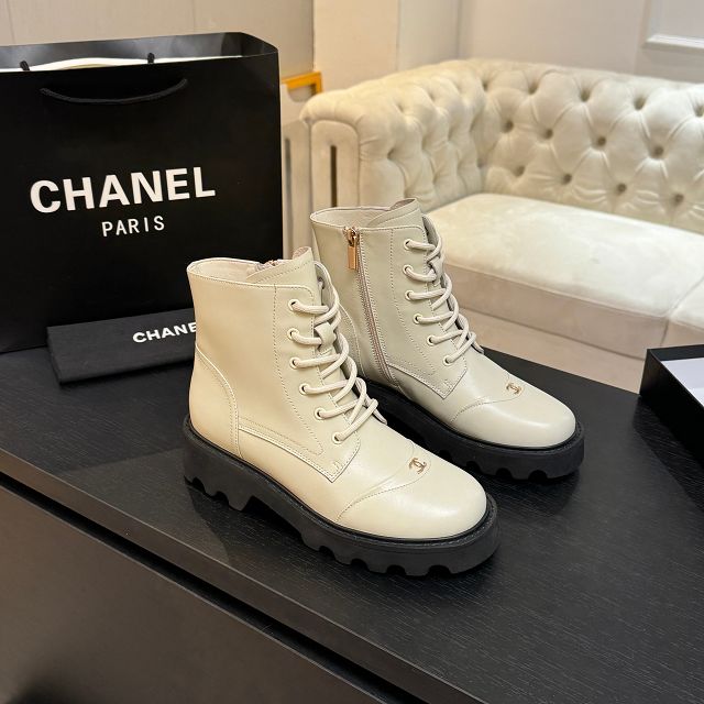 CC original calfskin short boots CH00236