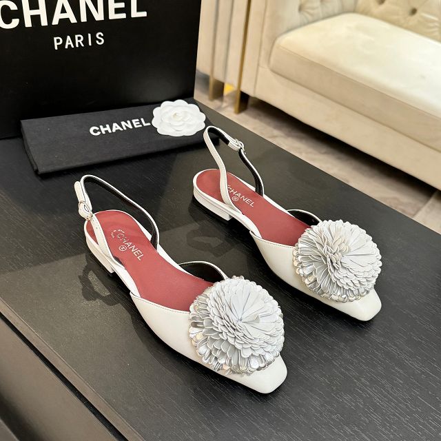 CC original calfskin slingbacks CH00229