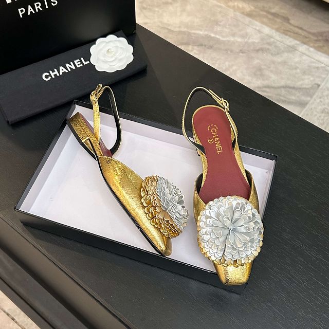 CC original calfskin slingbacks CH00229