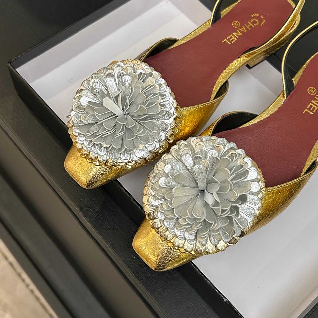 CC original calfskin slingbacks CH00229