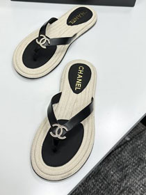 CC original lambskin thongs CH00245