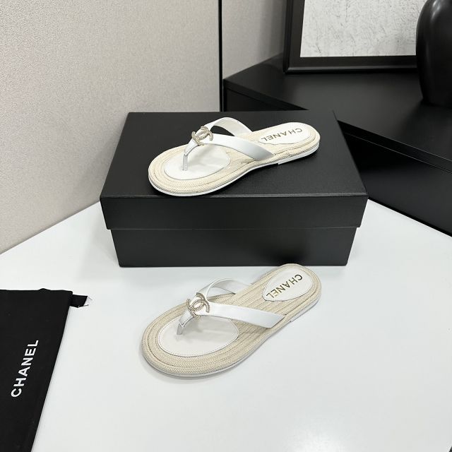 CC original lambskin thongs CH00245