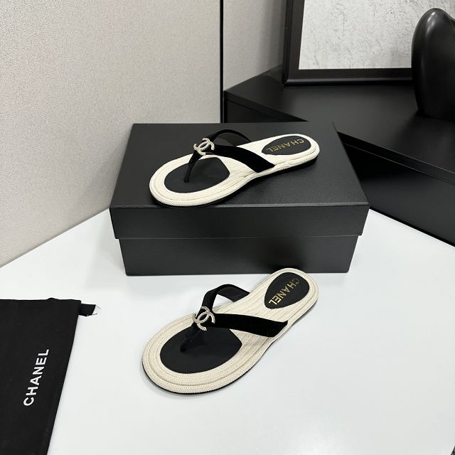 CC original lambskin thongs CH00245