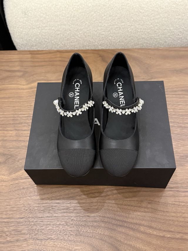 CC original lambskin 45mm pumps CH00296