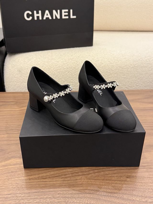 CC original lambskin 45mm pumps CH00296