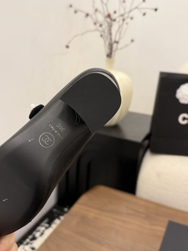 CC original lambskin 45mm pumps CH00296