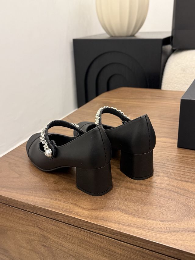 CC original lambskin 45mm pumps CH00296