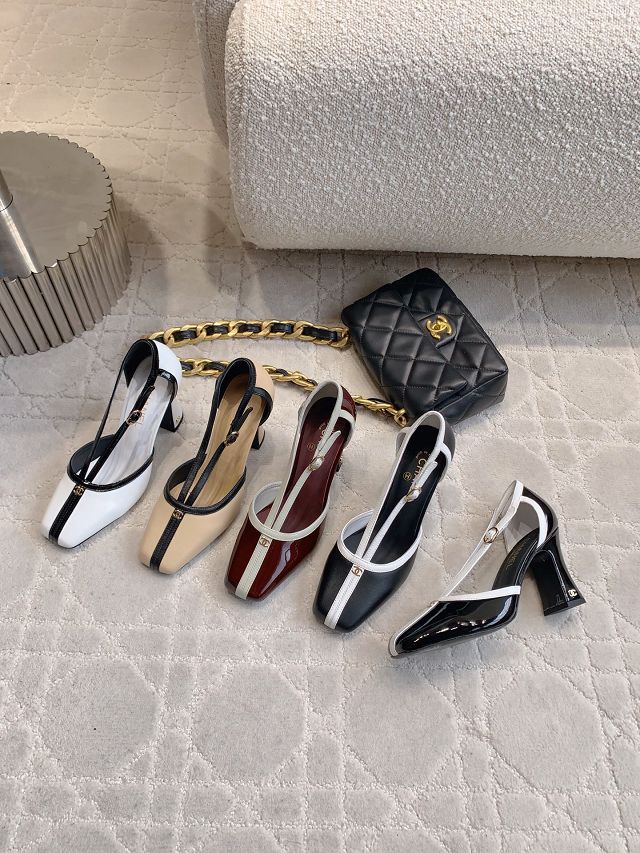 CC original lambskin 85mm sandals CH00273