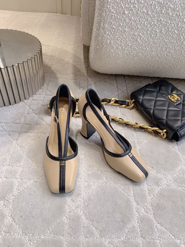 CC original lambskin 85mm sandals CH00273