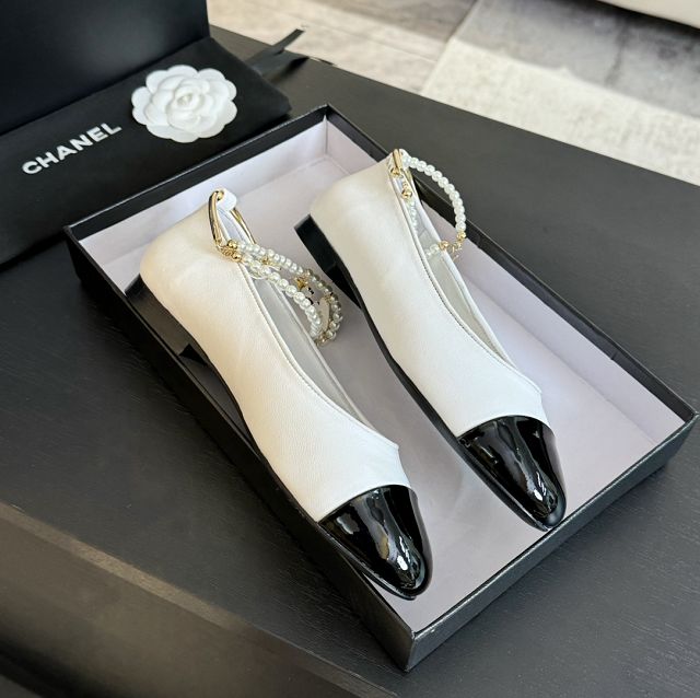 CC original lambskin ballet flats CH00265