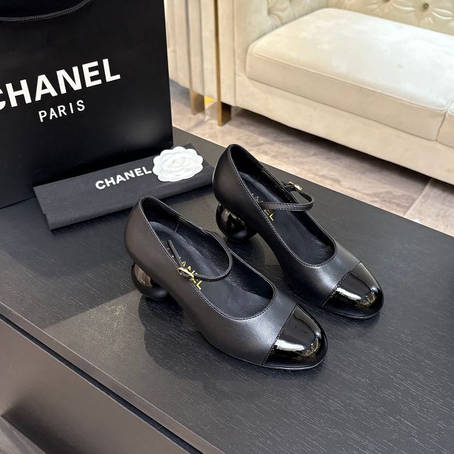CC original lambskin mary janes CH00256