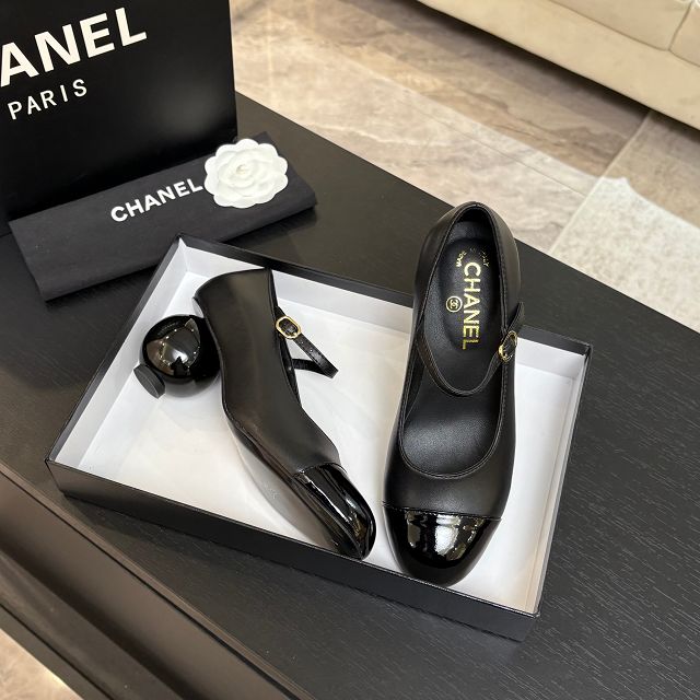 CC original lambskin mary janes CH00256