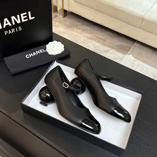 CC original lambskin mary janes CH00256