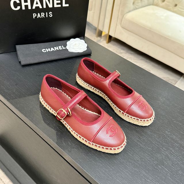 CC original lambskin mary janes CH00266