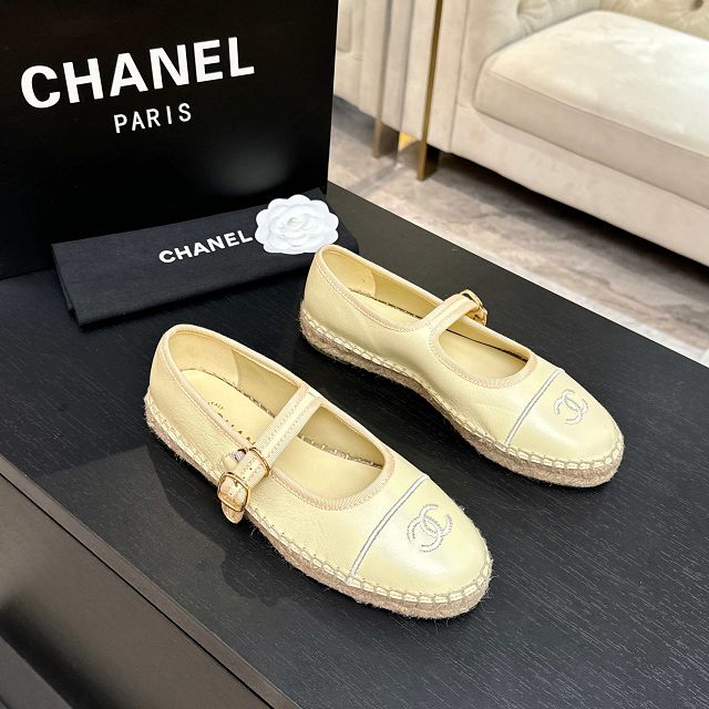 CC original lambskin mary janes CH00266