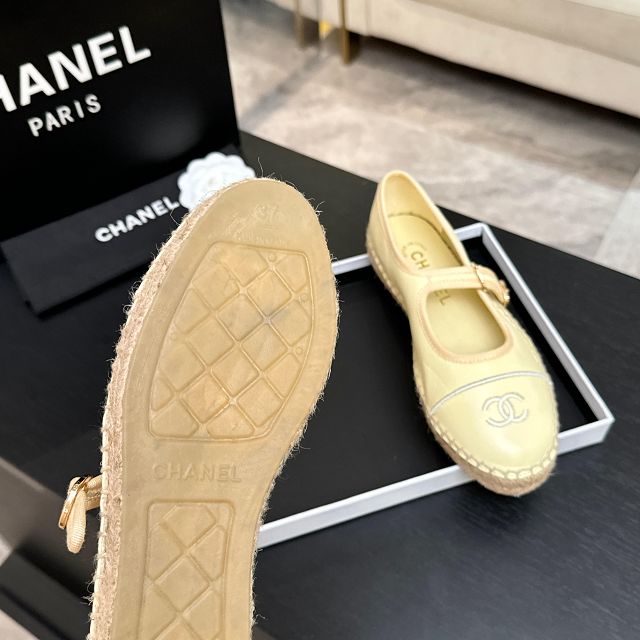 CC original lambskin mary janes CH00266