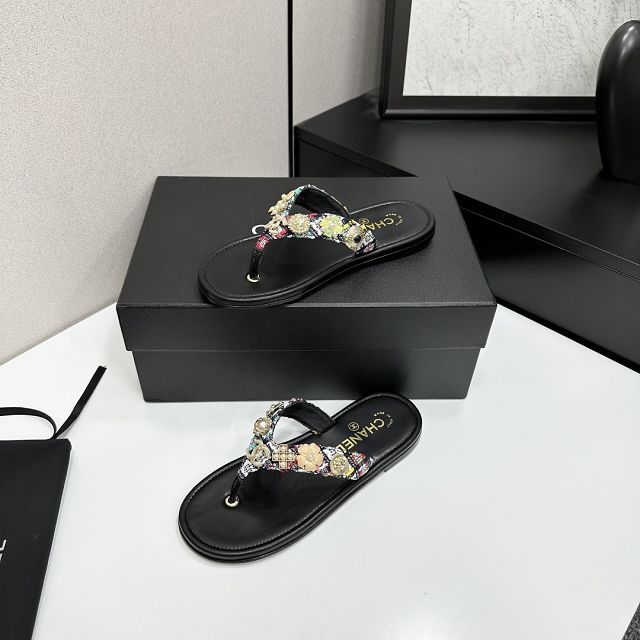 CC original lambskin mules CH00259