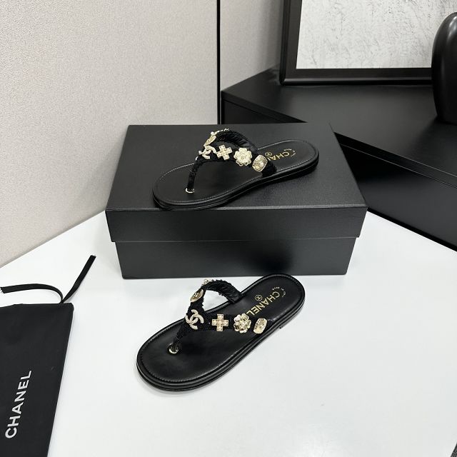 CC original lambskin mules CH00259